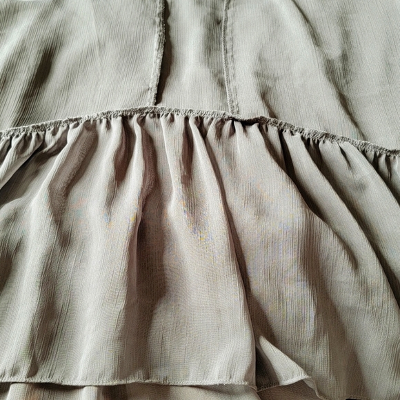 NBW Free People Stunning Boho Style Charcoal Midi Dress - Picture 8 of 12